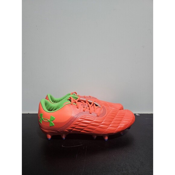 Under Armour Magnetico Pro 3 FG Women Soccer Cleats Size 9 Red/Green 3027497-600 - Picture 6 of 9